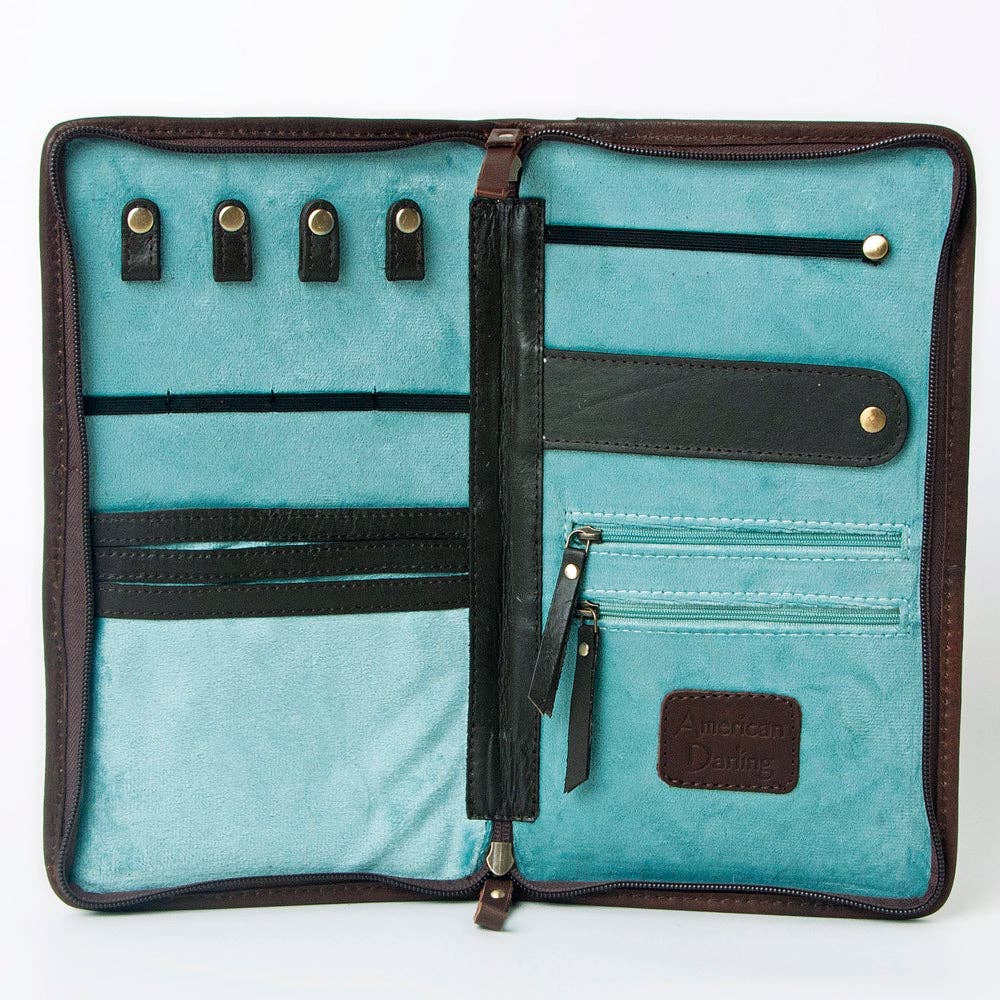 LS Western - ADBGA323 Jewelry Case Genuine Western Leather Women Bag - ADBGA323E