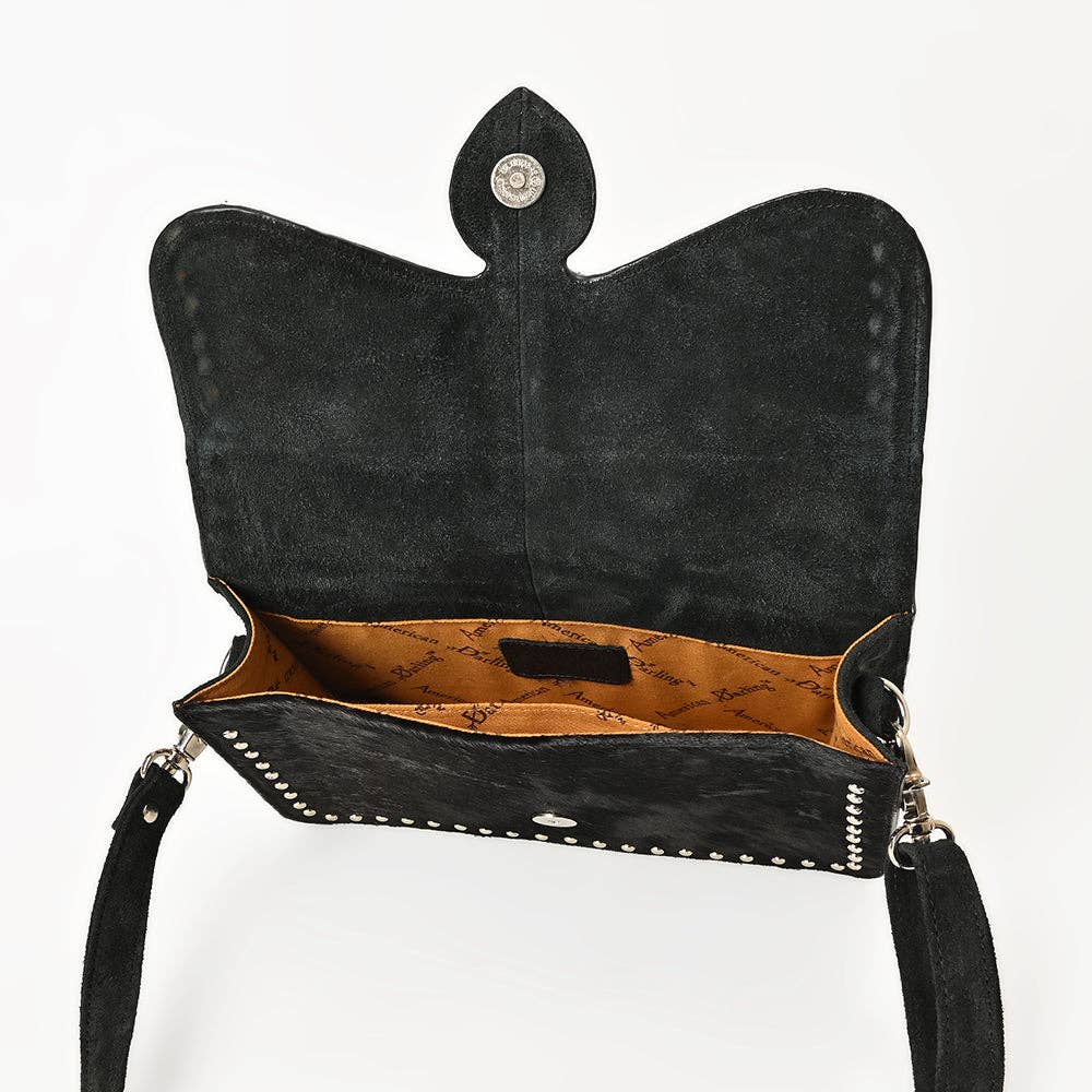 American Darling Crossbody Hair On Genuine suede Leather Women Bag - ADBGM849