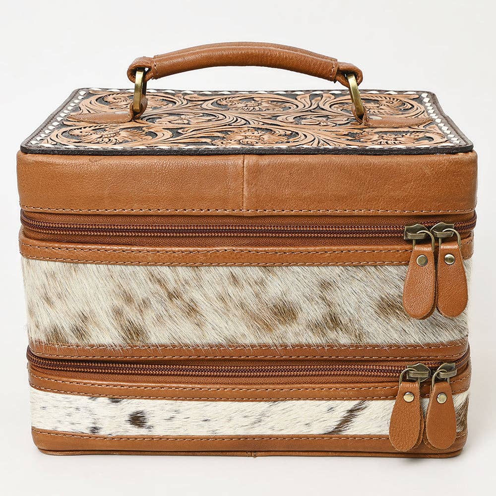 American Darling Jewelry Case Genuine Western Leather Women Bag - ADBGA454E