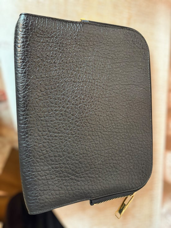 Burberry Black Leather Clutch/ Pouch