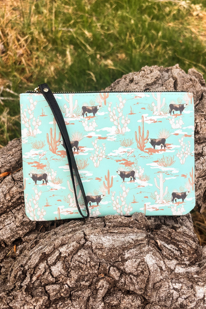 Sterling Kreek - Blu Desert Cosmetic Bag