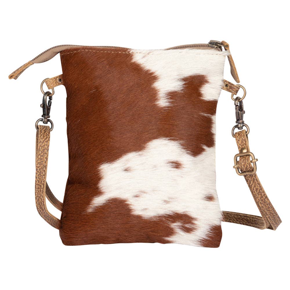 Myra Bag - Leather Lithe Hairon Small Bag