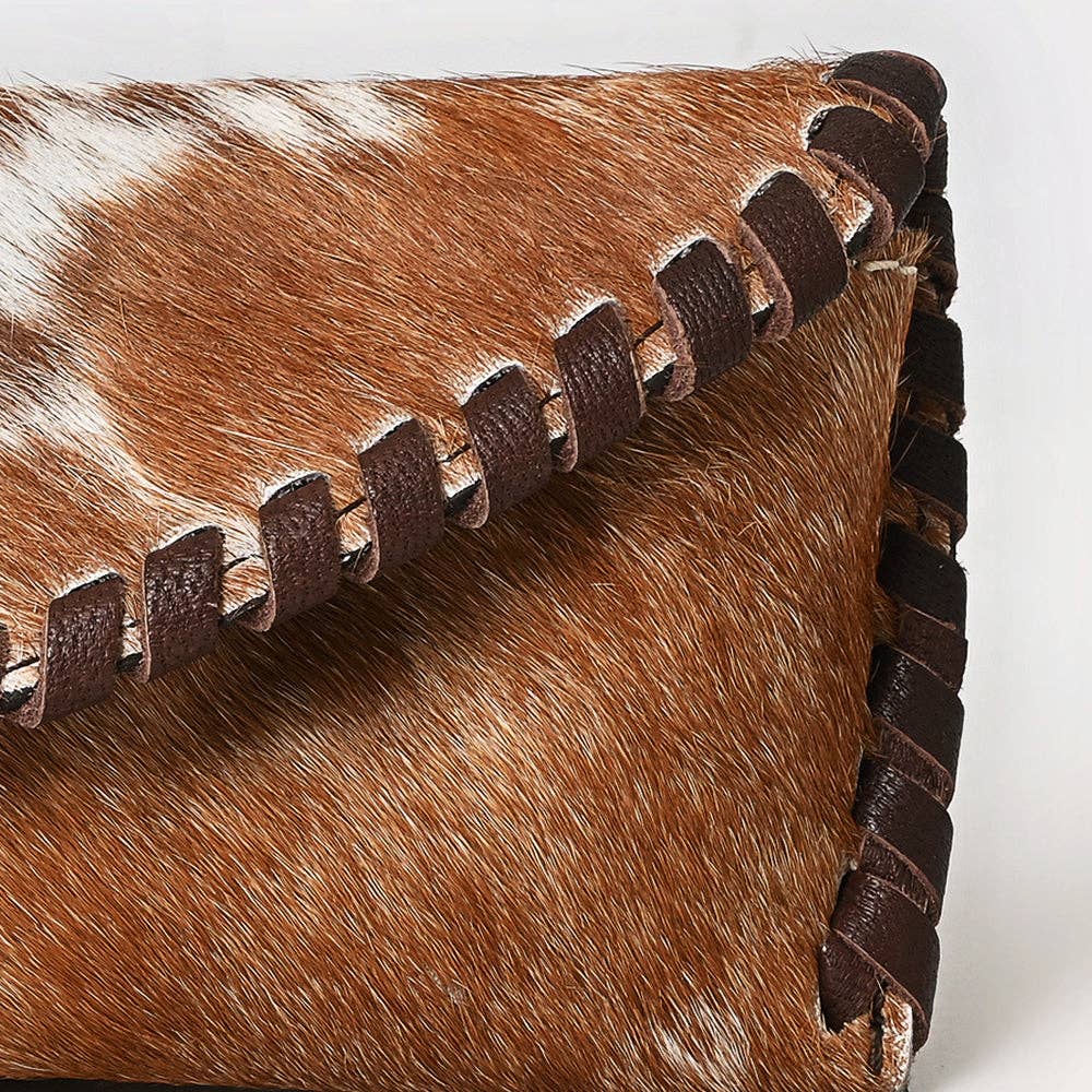 Sunglass Case Hair-On Genuine Western Leather Women Bag - ADBG1775