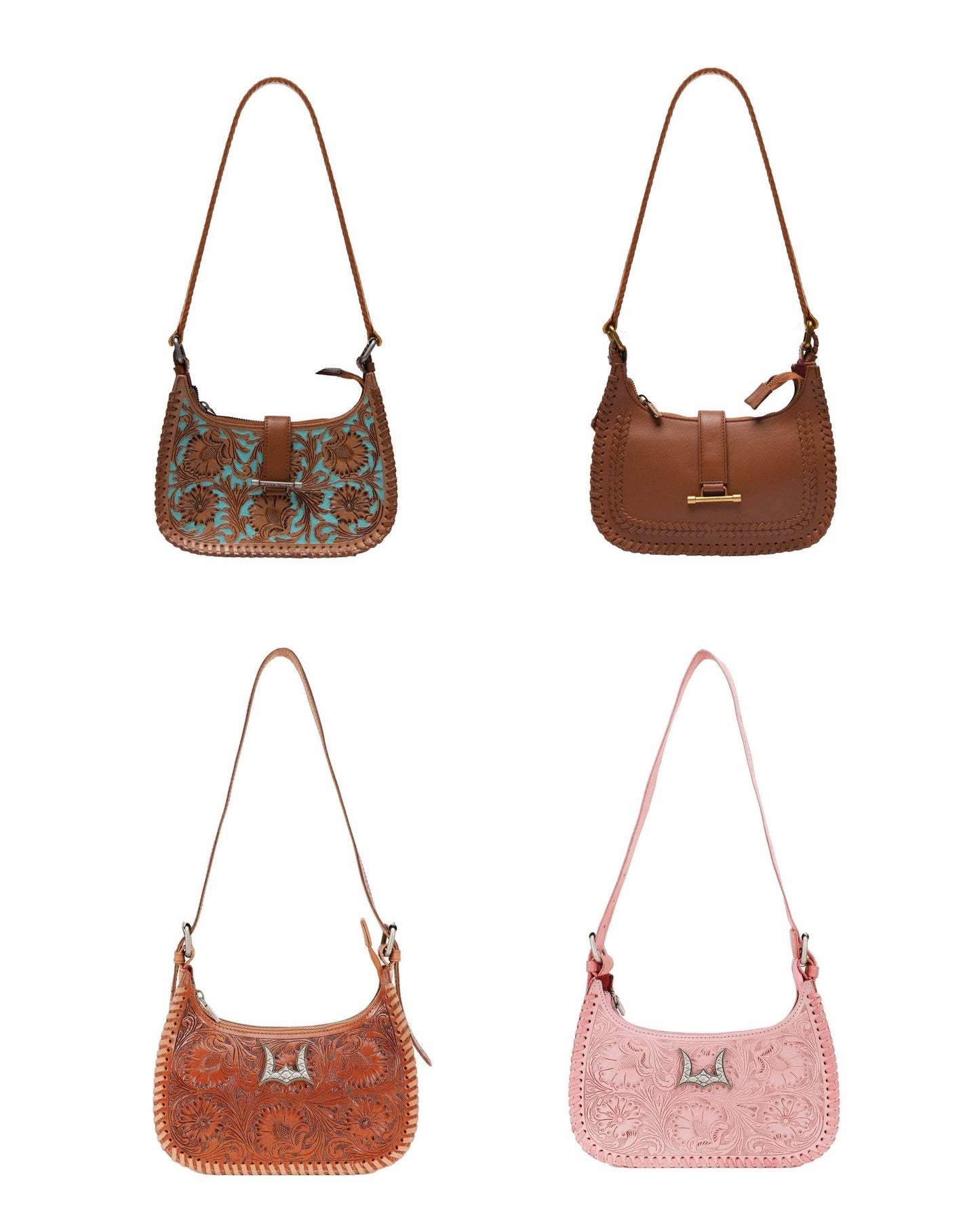 Loyal West Dannia Medium Purse - Whiskey & Water