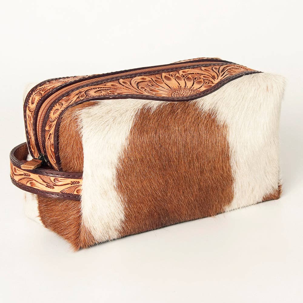 American  Darling Toiletry Genuine Western Leather Women Bag - ADBG994