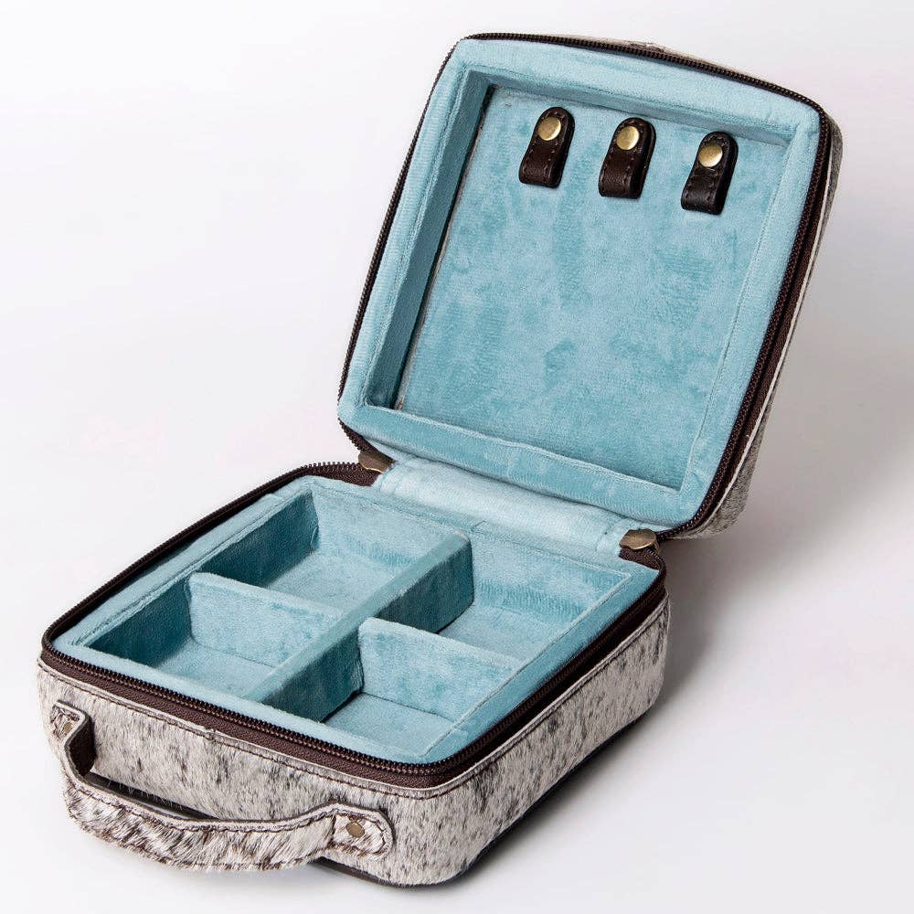 LS Western - LC-ADBGA311 Jewelry Case Genuine Western Leather Women Bag - ADBGA311C