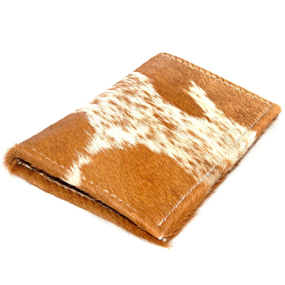 LS Western - ADBG258 American Darling Wallet Bag - Handcrafted Hair-On Cowhide & Genuine Leather Western Wallet - ADBG258TRQ