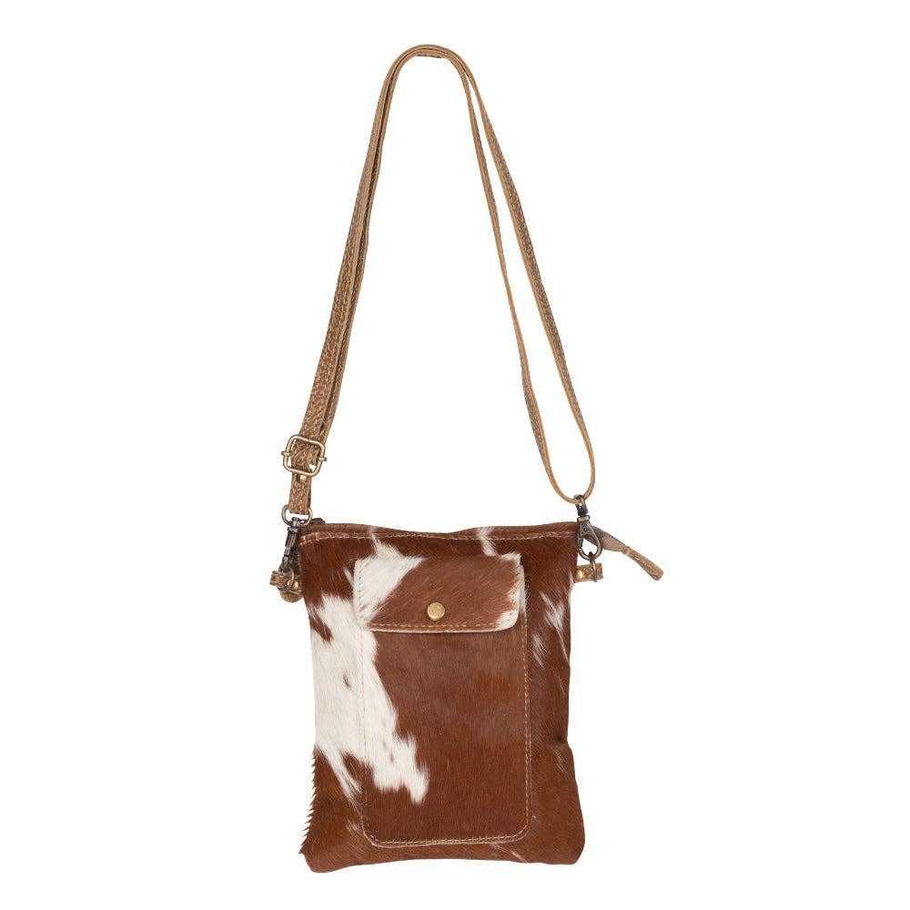 Myra Bag - Leather Lithe Hairon Small Bag