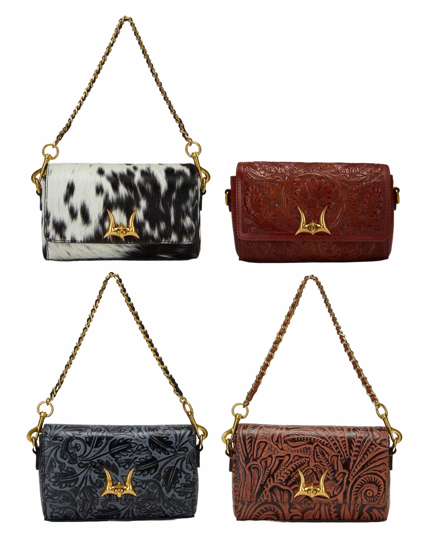 Loyal West - Savi Mini Bag In  Handtooled Leather