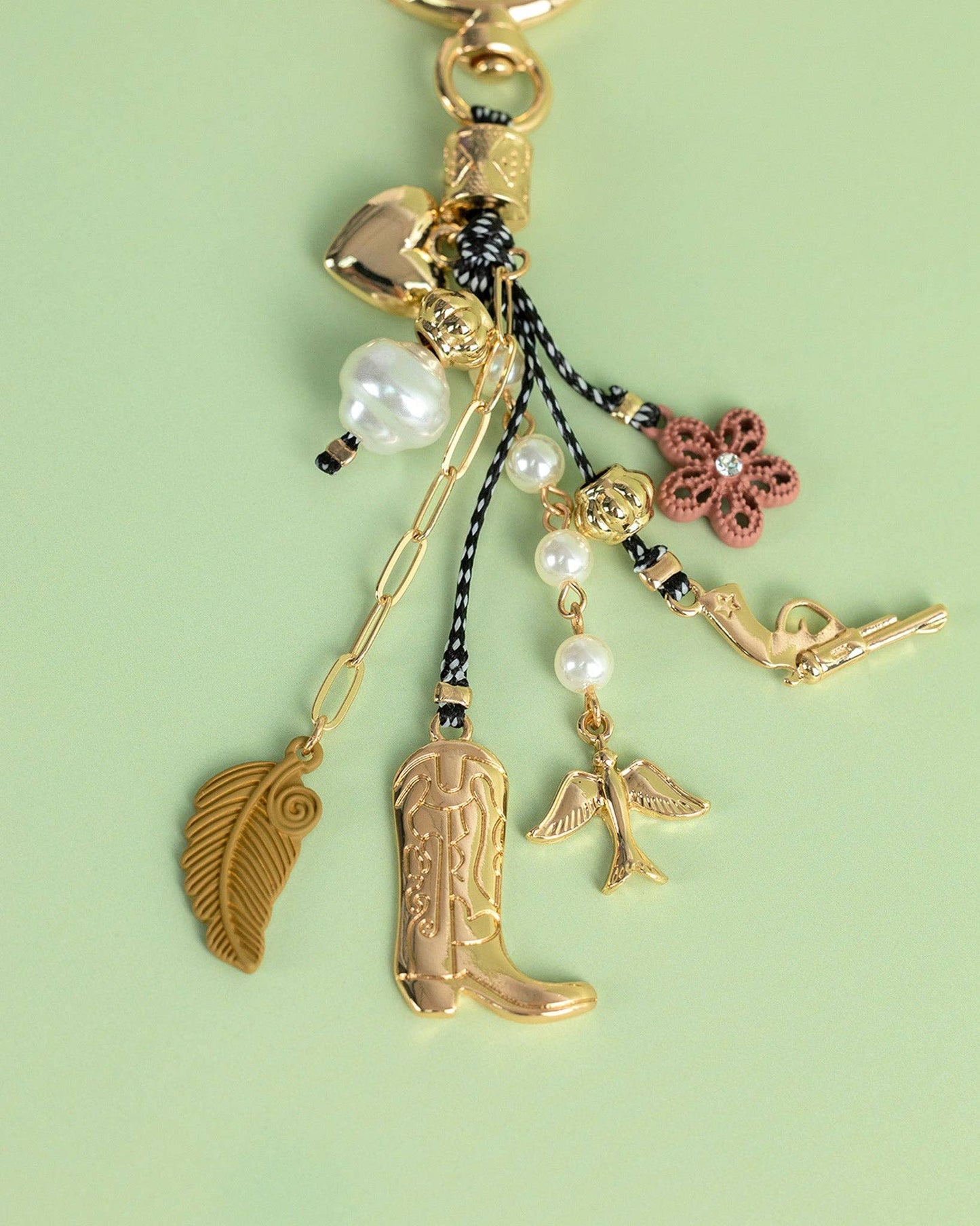 Sessori - Free-Spirited Western Cowgirl Bag Charm