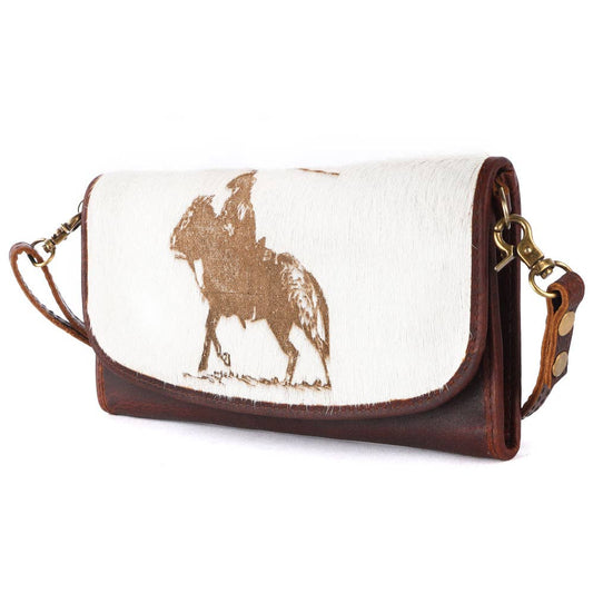 LS Western - ADBGM112 Crossbody Genuine Western Leather Women Bag Jacey - ADBGM112I
