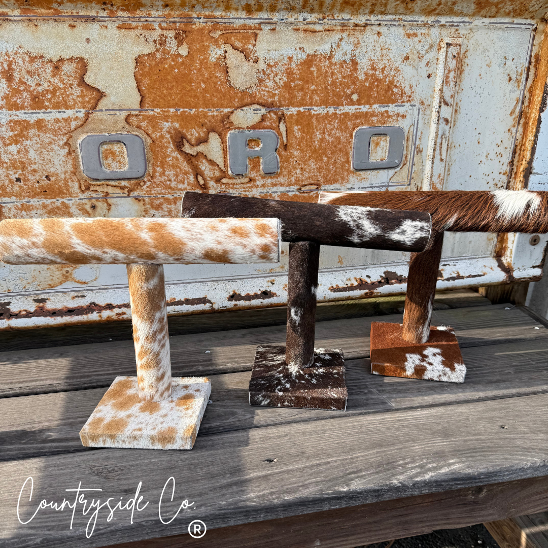 Countryside Co. - Bangle Cowhide Display Stand
