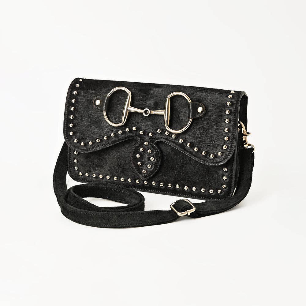 American Darling Crossbody Hair On Genuine suede Leather Women Bag - ADBGM849