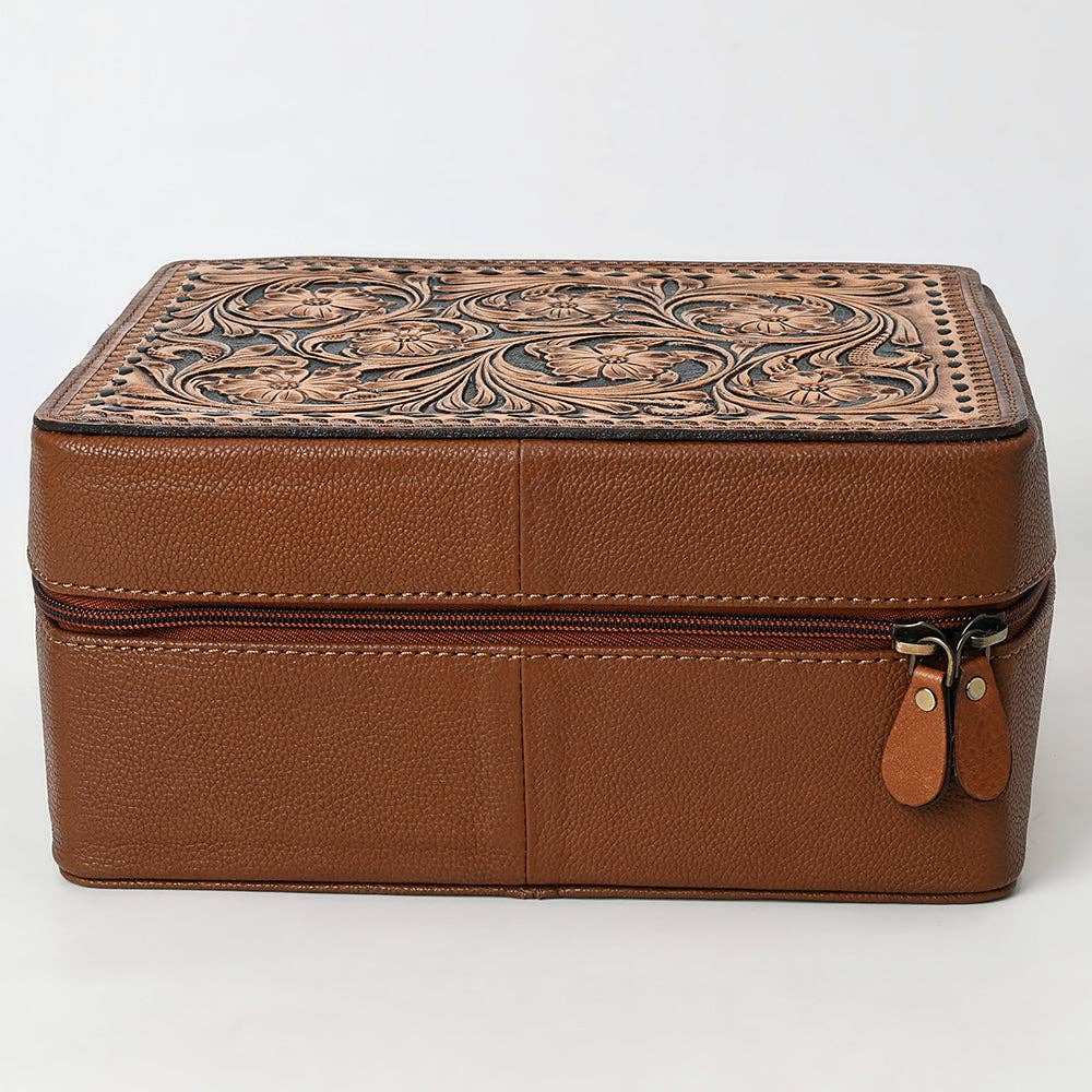 LS Western - ADBGA573 Jewelry Case Genuine Western Leather Women Bag - ADBGA573