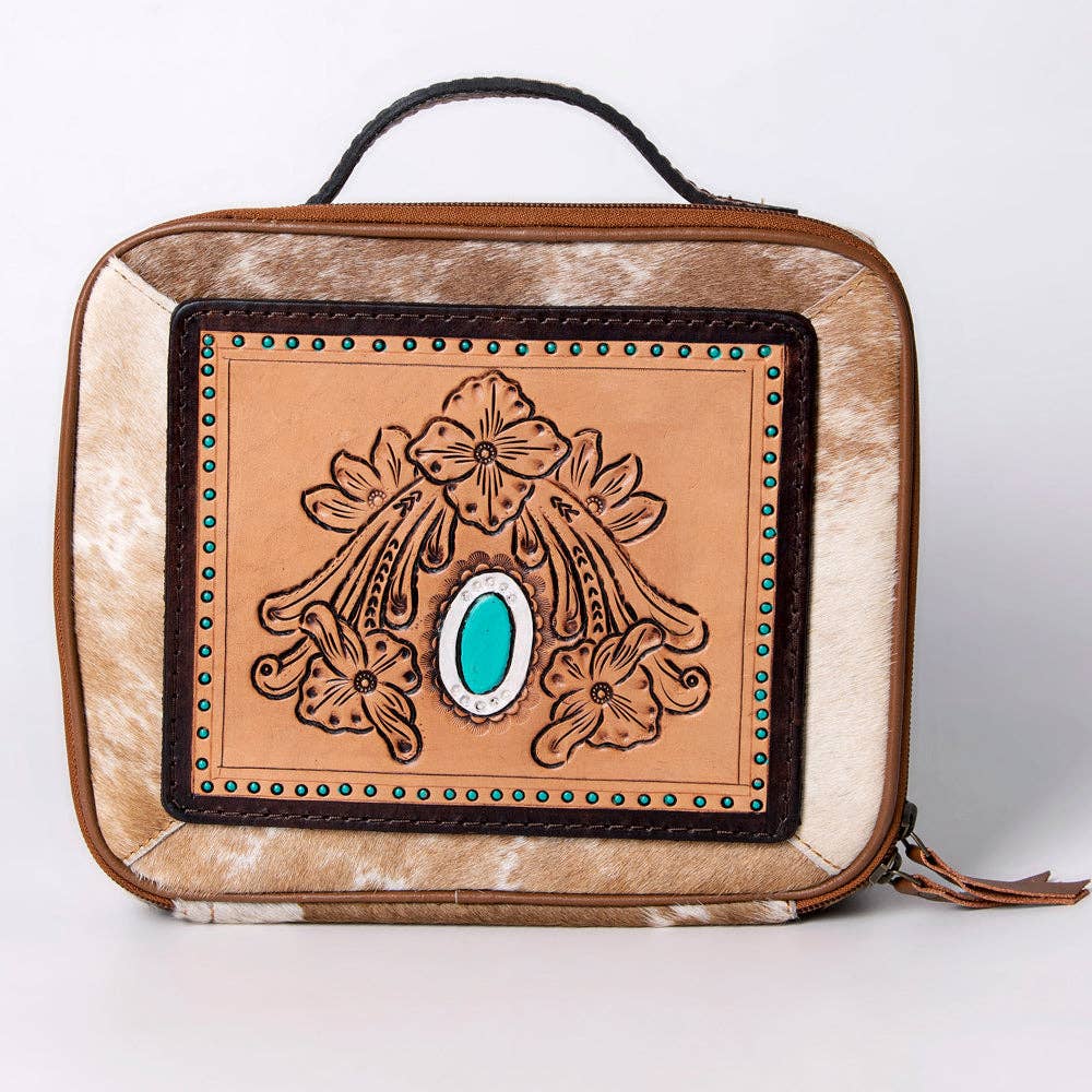 LS Western - A300E Jewelry Case Genuine Western Leather Women Bag Jane - ADBGA300J
