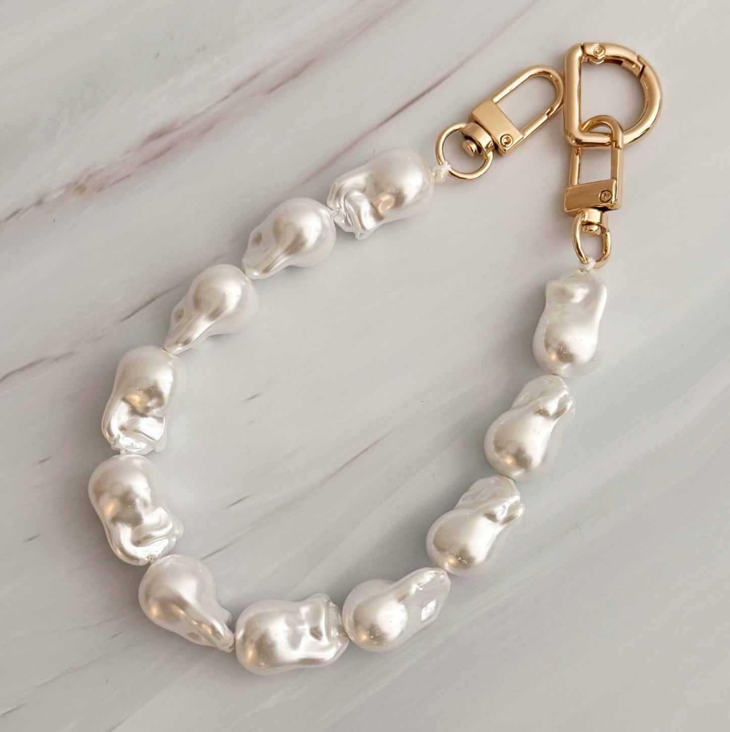 Ellison+Young - Modern Baroque Pearl Phone Lanyard