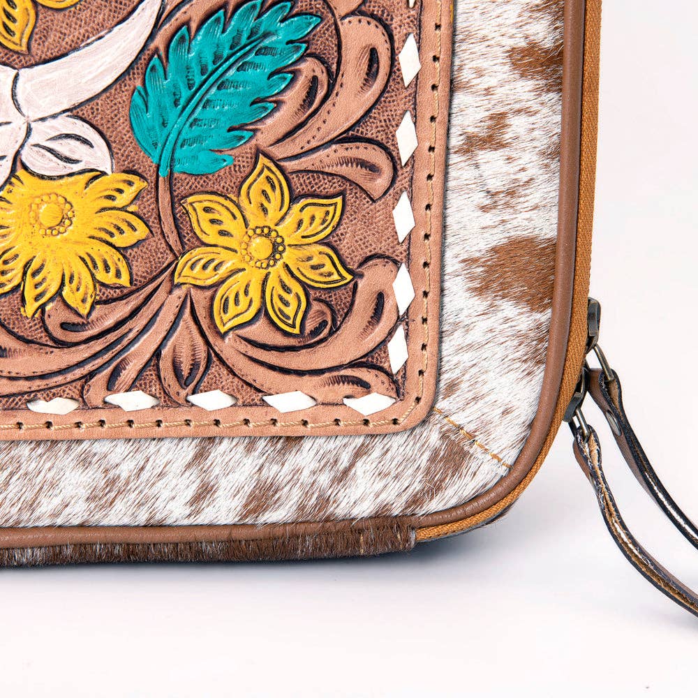 LS Western - A300E Jewelry Case Genuine Western Leather Women Bag Jane - ADBGA300J
