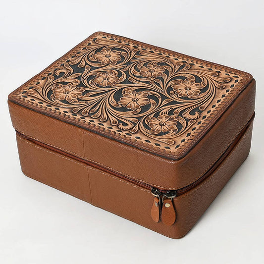 American darling Jewelry Case Genuine Western Leather Women Bag - ADBGA573