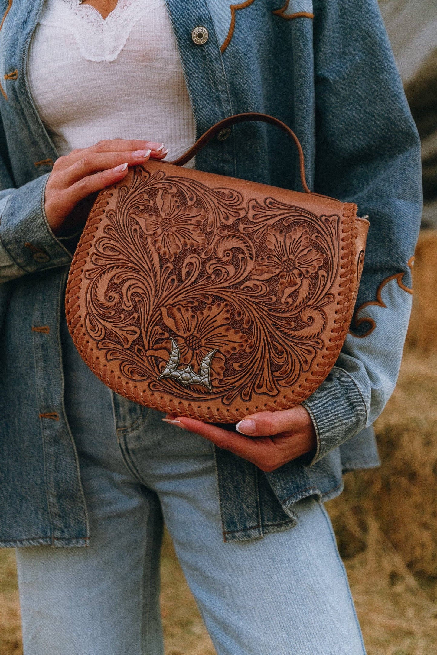 Myra Bag - Grace Saddle Bag