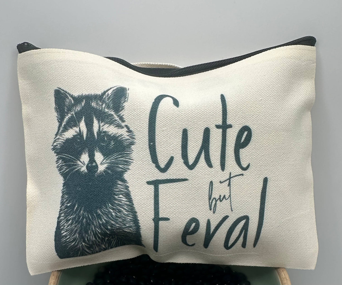 Crooked Halo - Cute But Feral Zipper Bag