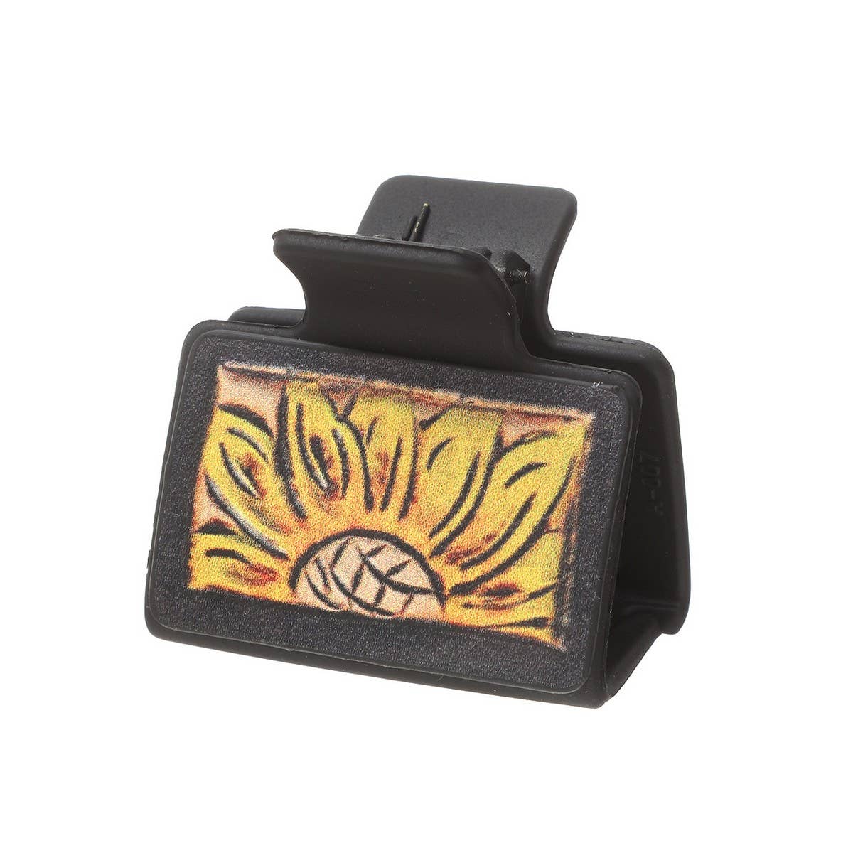 ACCITY - Western Sunflower Cactus Hair Claw - Leather Clip_CWAHA0601 - TYPE5 / (OS) 3
