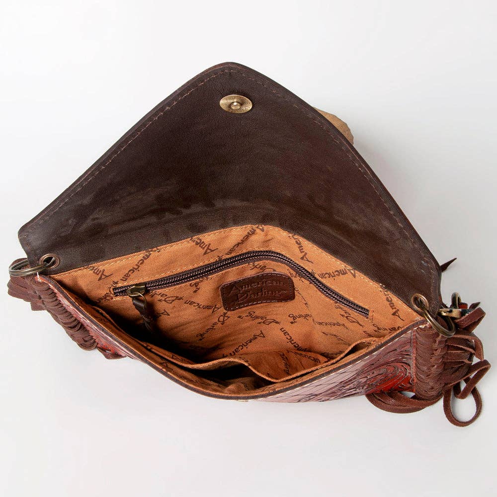 LS Western - LC-ADBGK103 Envelope Genuine Western Leather Women Bag