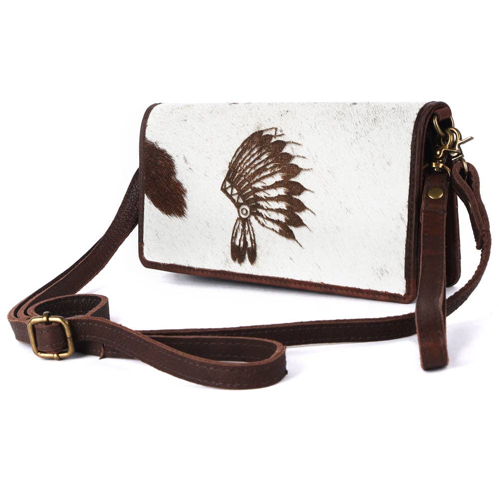 LS Western - ADBGM169 Organiser Genuine Western Leather Women Bag Jacey - ADBGM169AI