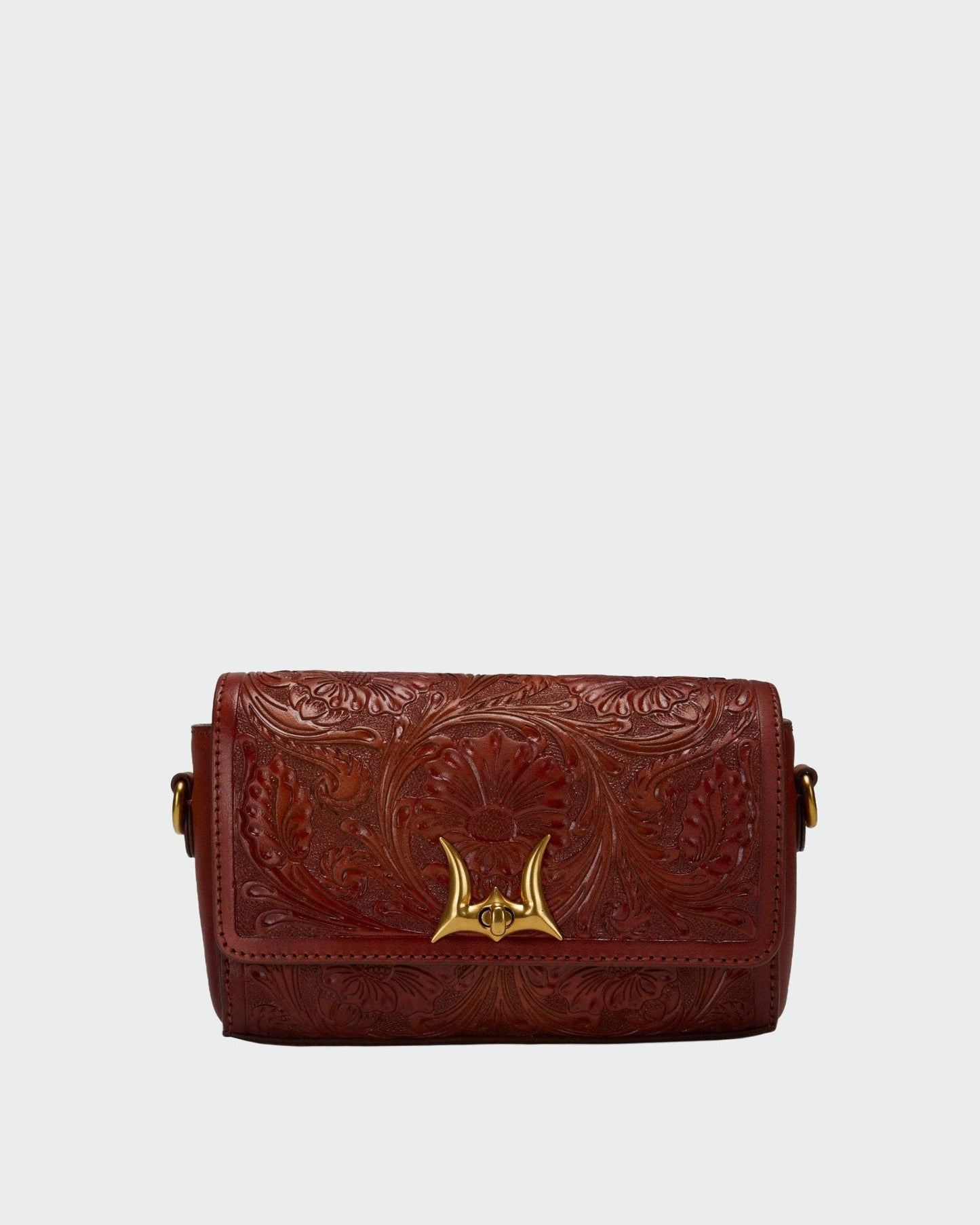 Loyal West - Savi Mini Bag In  Handtooled Leather