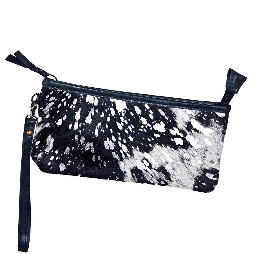 LS Western - ADBG344 American Darling Hair-On Cowhide Wristlet Bag - ADBG344ACGO