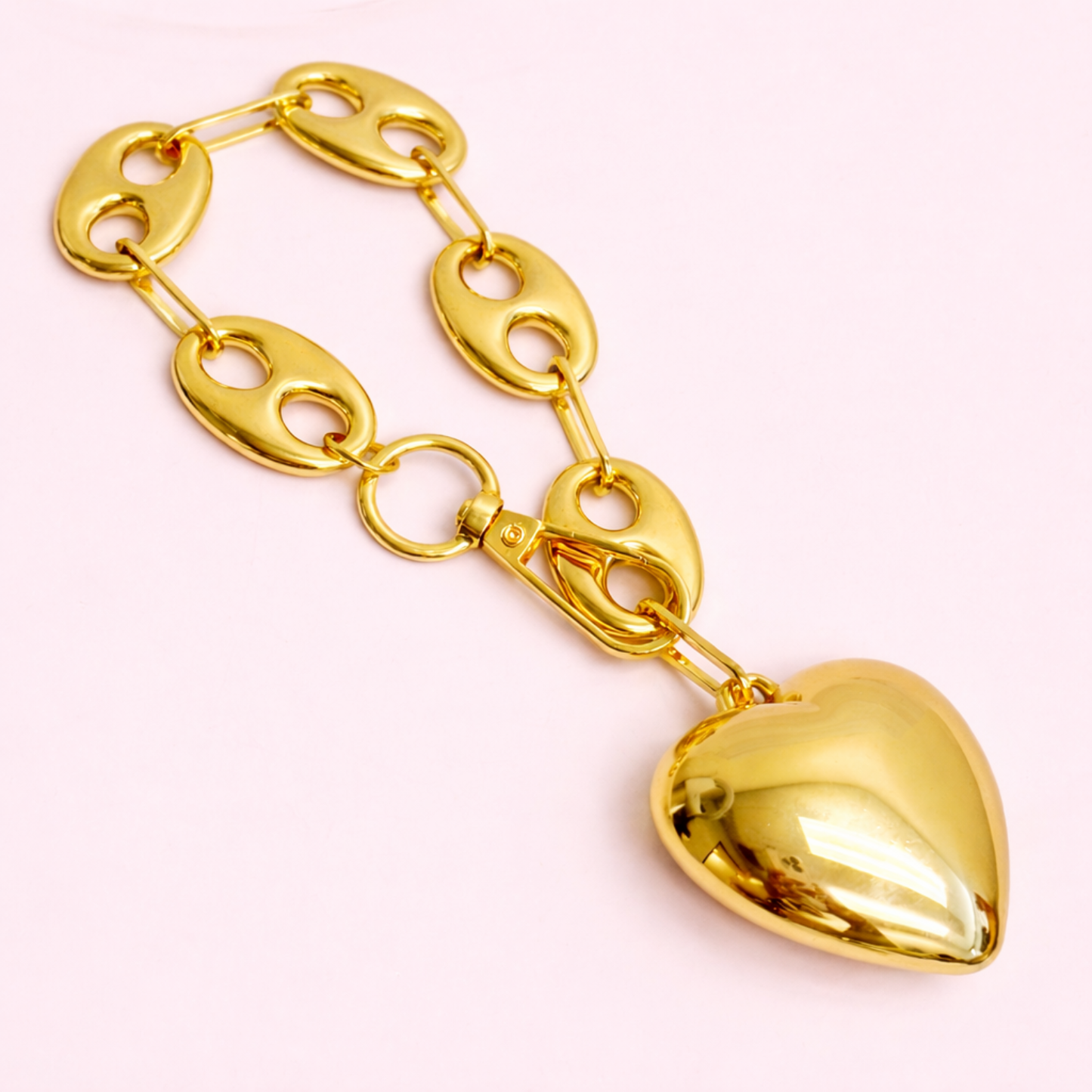 Ellison+Young - Horse Bits Heart Dangle Bag Charm