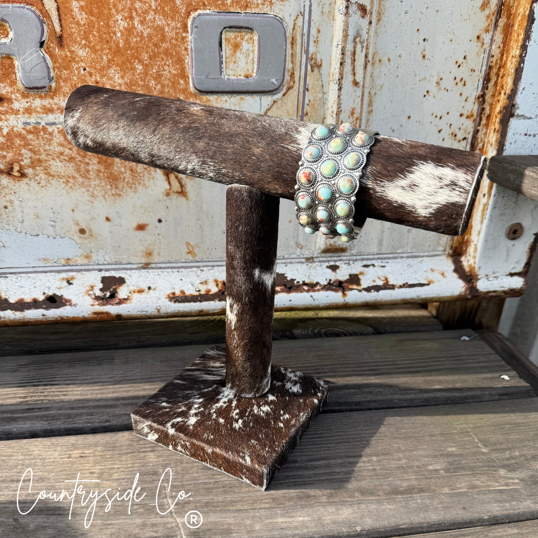 Countryside Co. - Bangle Cowhide Display Stand