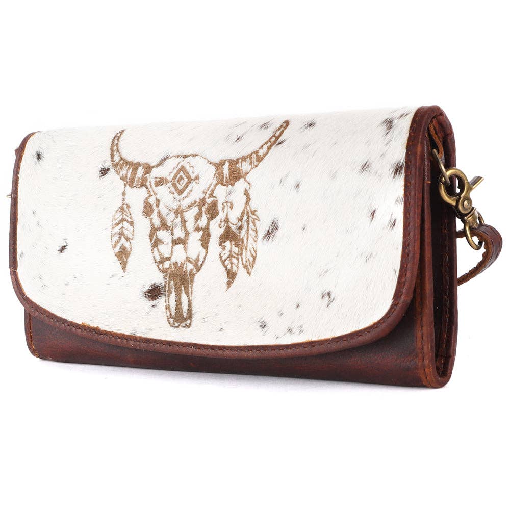 LS Western - ADBGM112 Crossbody Genuine Western Leather Women Bag Jacey - ADBGM112I