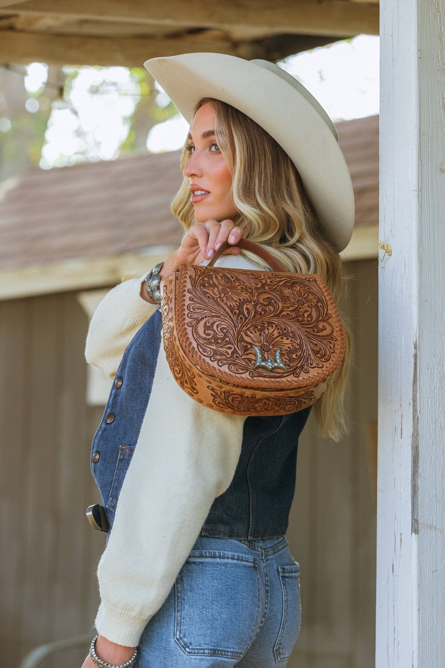 Myra Bag - Grace Saddle Bag