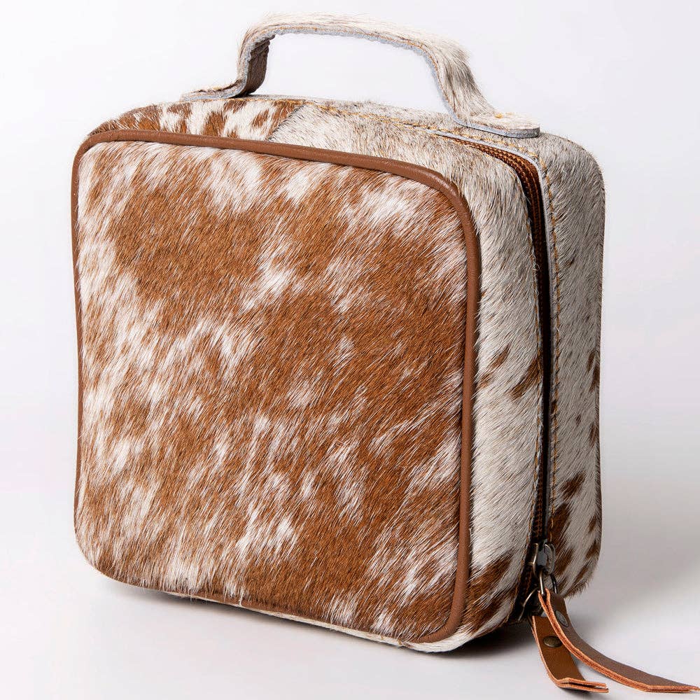 Jewelry Case Genuine Western Leather Women Bag - ADBGA312B