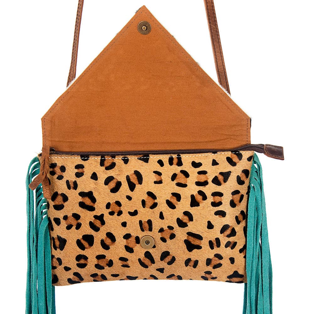 Envelope Hair On Genuine Western Leather Women Bag - ADBG490A