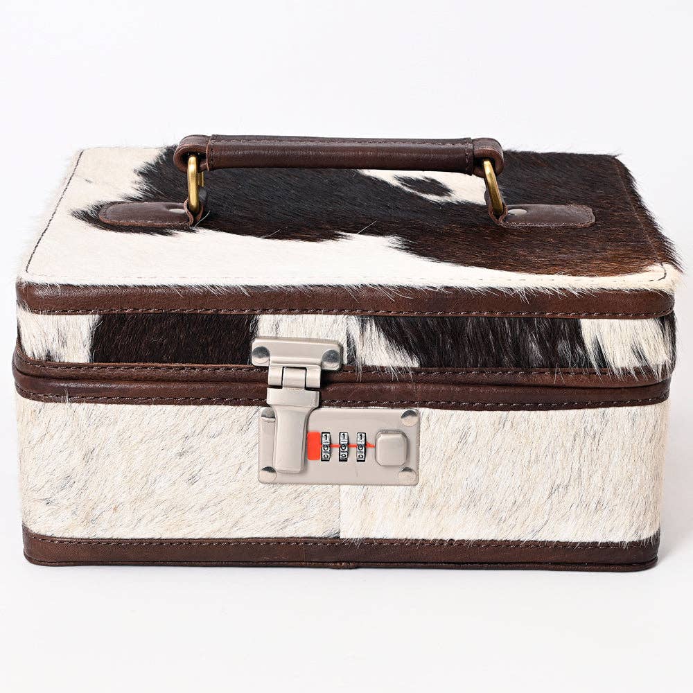 Jewelry Case Genuine Western Leather Women Bag Jane - ADBGA321E