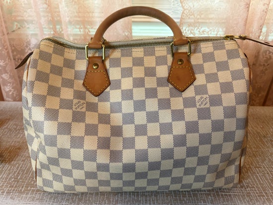 Louis Vuitton Speedy 30 Azur Vintage