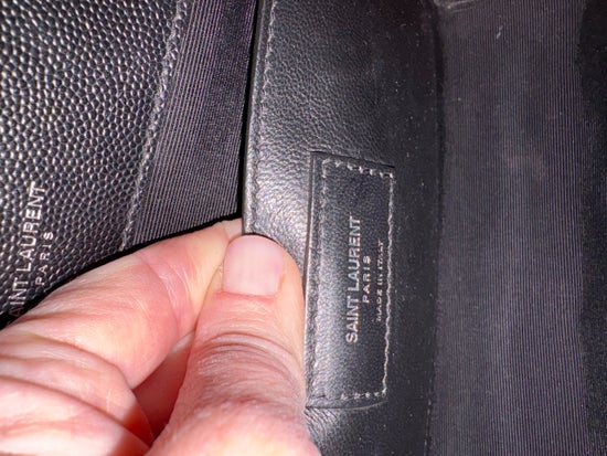 Yves Saint Laurent Envelope Mix Embossed Medium Chain Bag